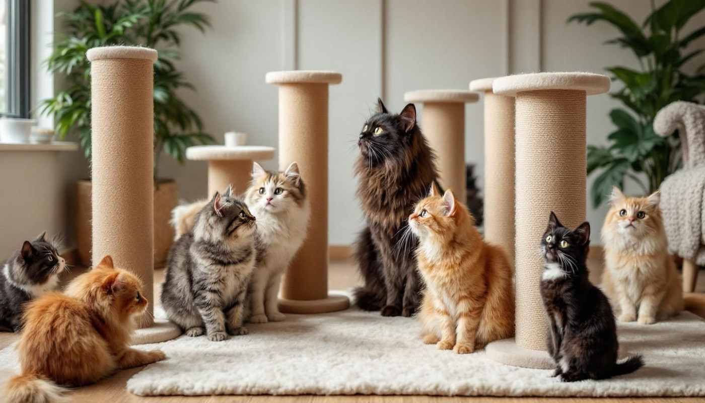 Wie wählt man den perfekten Kratzbaum für unterschiedliche Katzentypen?